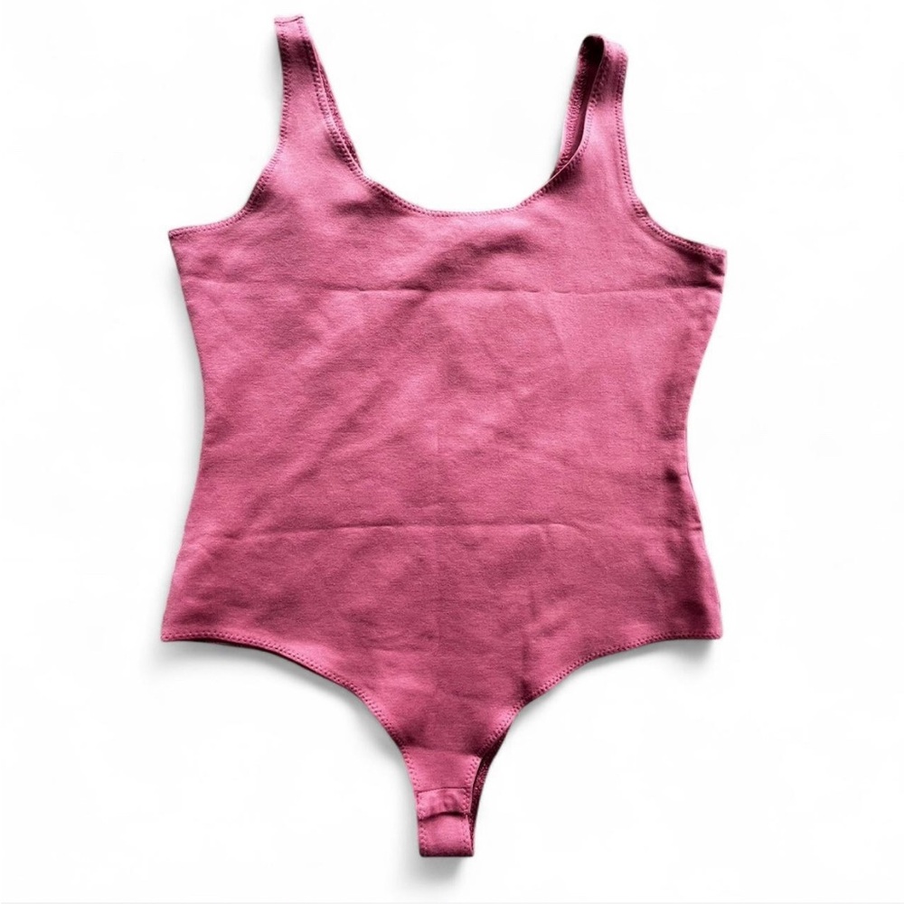 Pink Sleeveless Bodysuit